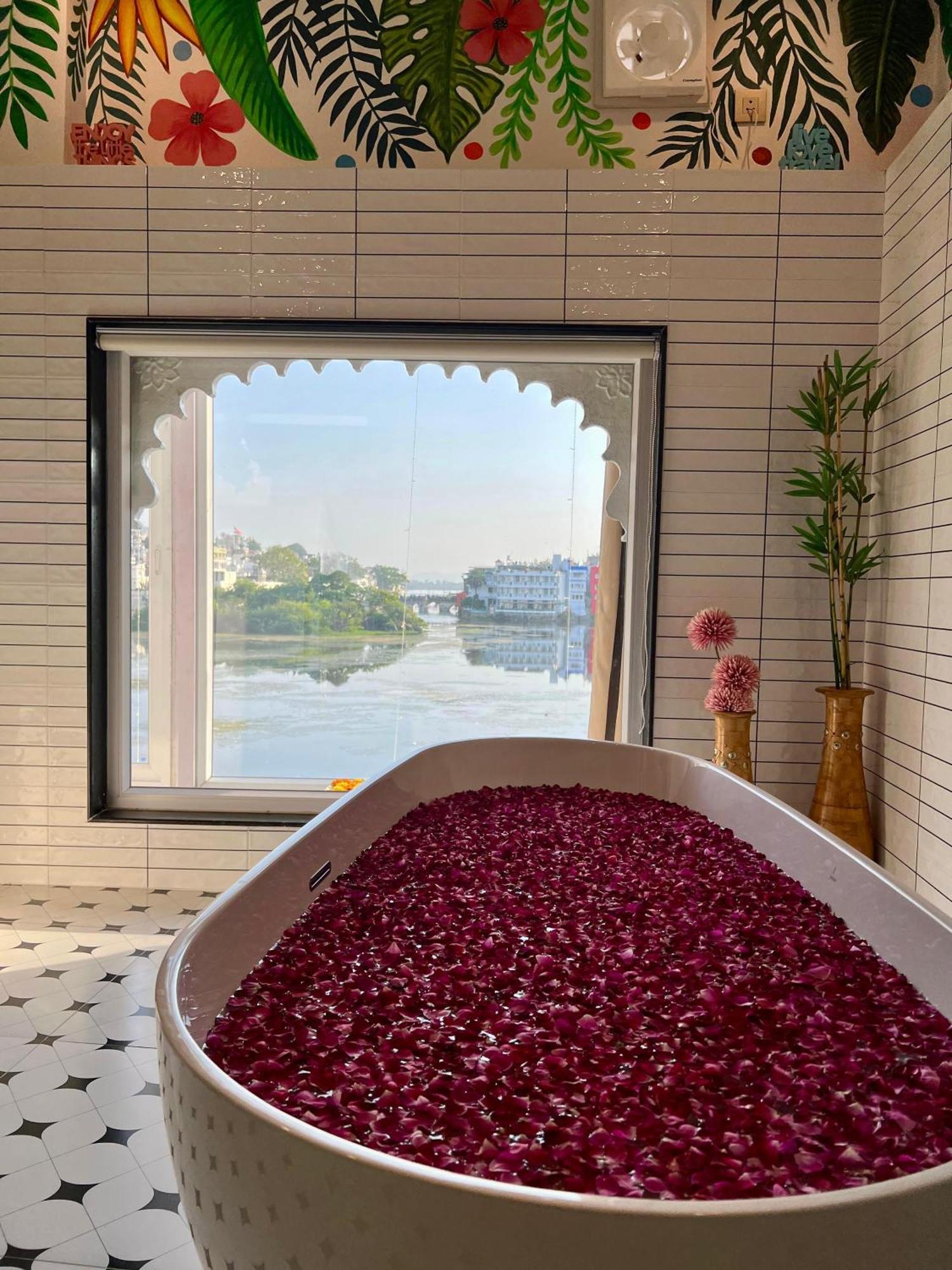 Natural Lake View Hotel أُودايبور المظهر الخارجي الصورة